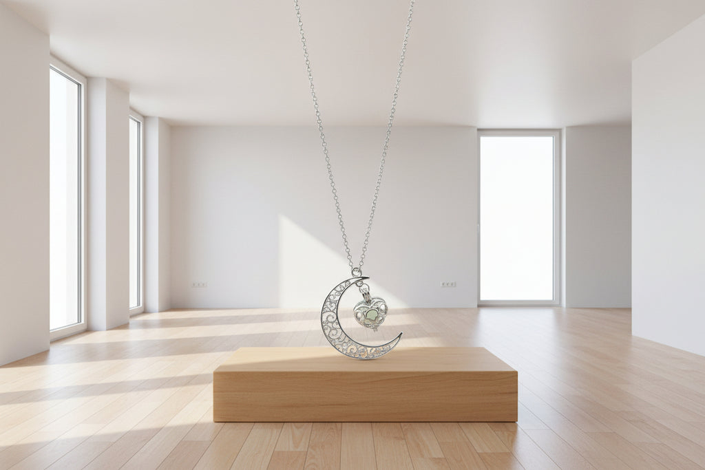 Collier Lumineux simple - Pendentif Phosphorescent (6 couleurs)