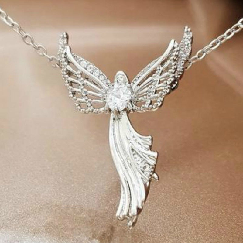 Collier Vierge Marie Arc-en-Ciel - Pendentif Religieux Plaqué Or
