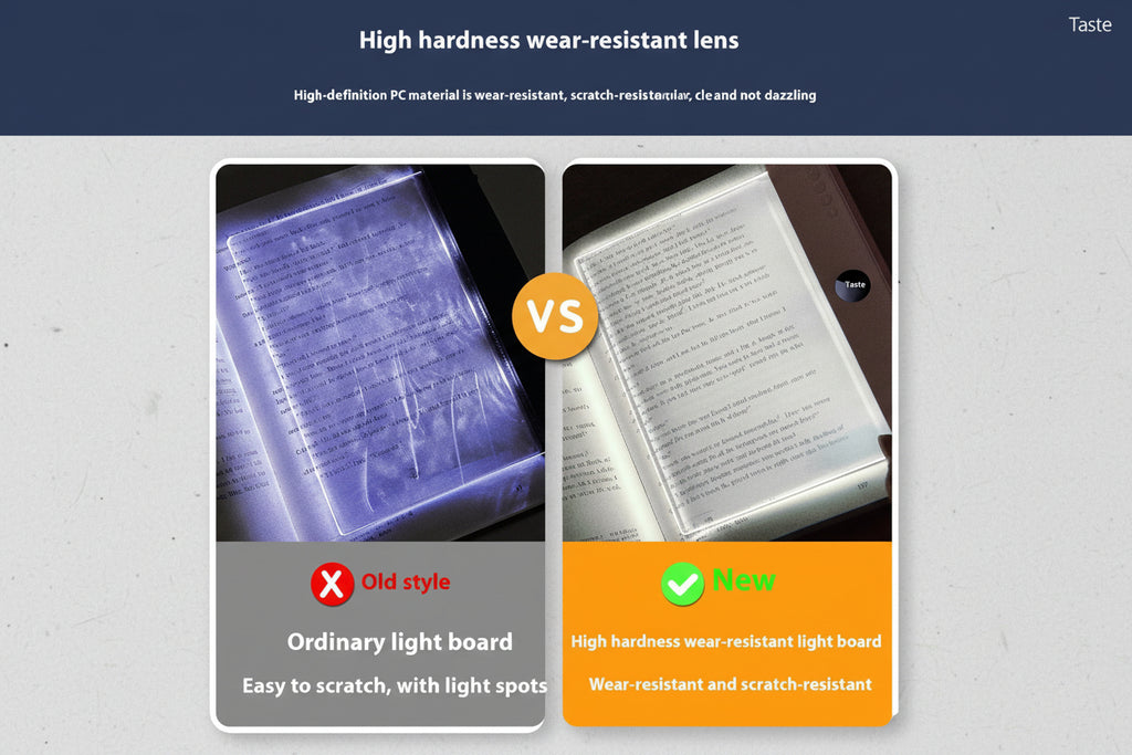 Lampe de Lecture LED Rechargeable - Liseuse Portable pour Tablette et Livre