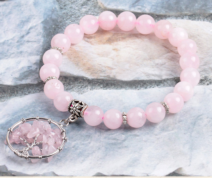 Bracelet 7 Chakras en Cristal Naturel - Équilibre et Harmonie