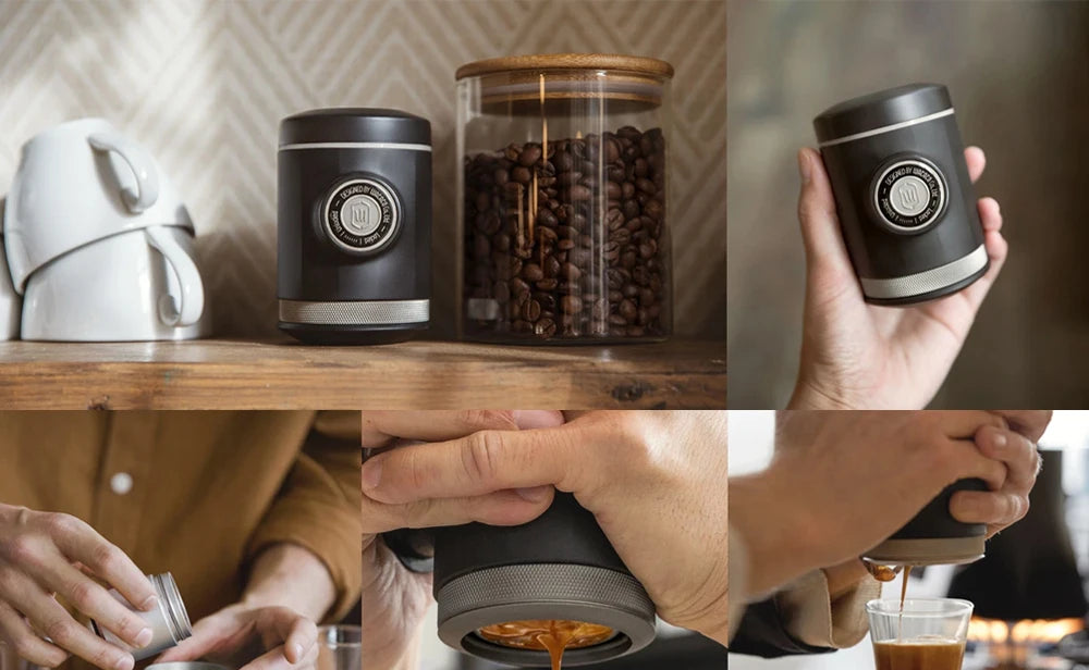 Machine Espresso Portable WACACO Picopresso 18 Bars - Cafetière Voyage Café Specialty Professionnelle