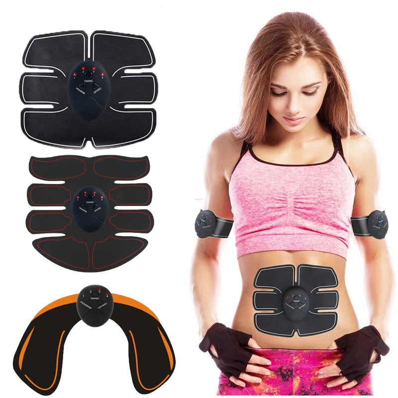 Électrostimulateur Musculaire EMS Sans Fil - Abdos Fessiers Bras Fitness