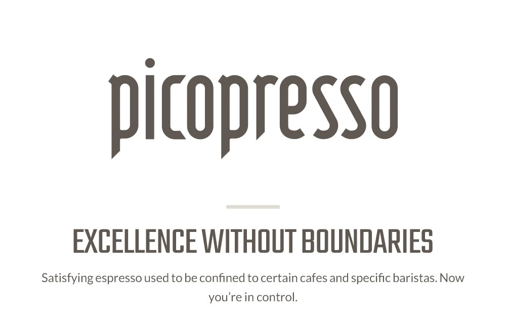 Machine Espresso Portable WACACO Picopresso 18 Bars - Cafetière Voyage Café Specialty Professionnelle