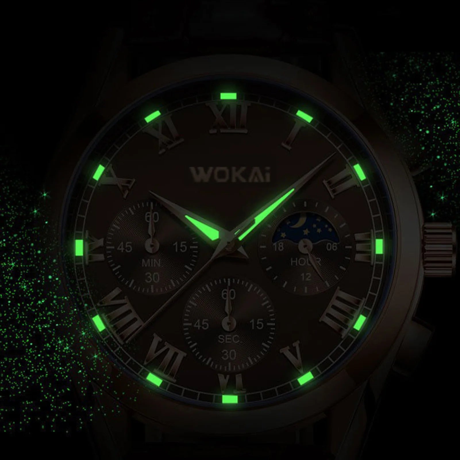 Montre Homme Luxe Cuir - Business Quartz Calendrier Élégante Cadeau