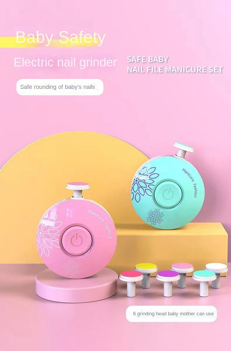 Coupe-Ongles Électrique pour Bébé - Kit Manucure Sécurisé Nouveau-né