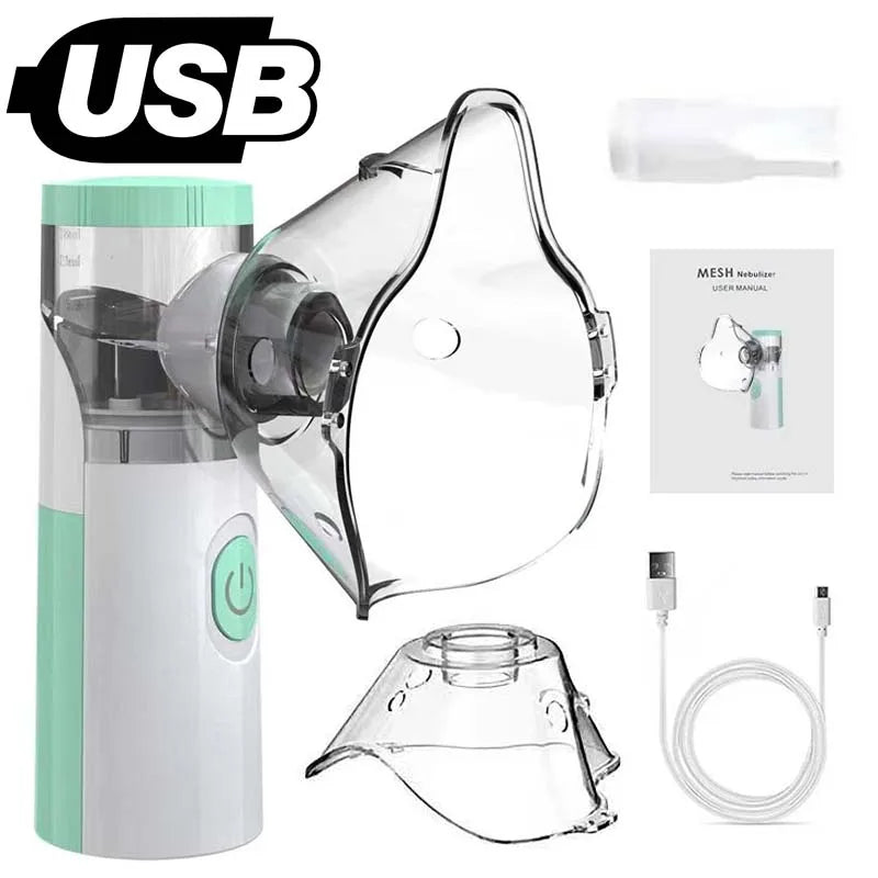 Nébuliseur Médical Portable Silencieux - Inhalateur Asthme Enfants Adultes