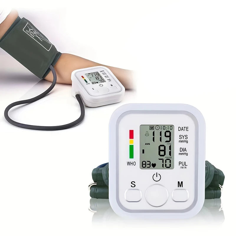 Tensiomètre Automatique Bras - Mesure Tension Artérielle Numérique Précis