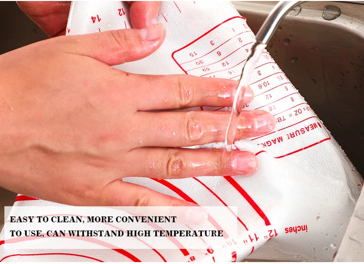 Tapis de Cuisson Silicone Antiadhésif 50x40 et 60x40cm - Pâtisserie Pizza