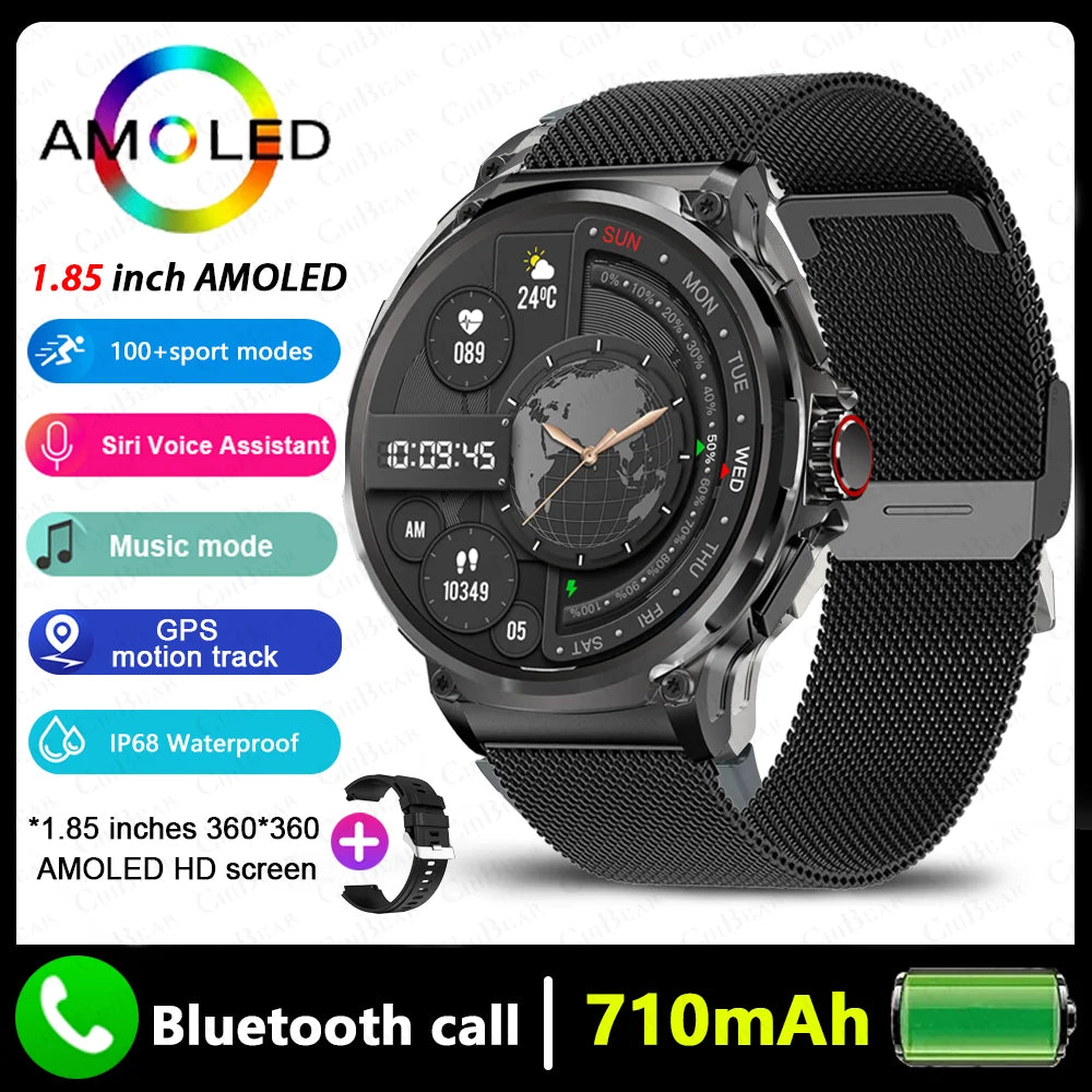 Smartwatch Xiaomi 2024 GPS 1.85" AMOLED - Montre Connectée Bluetooth Appels