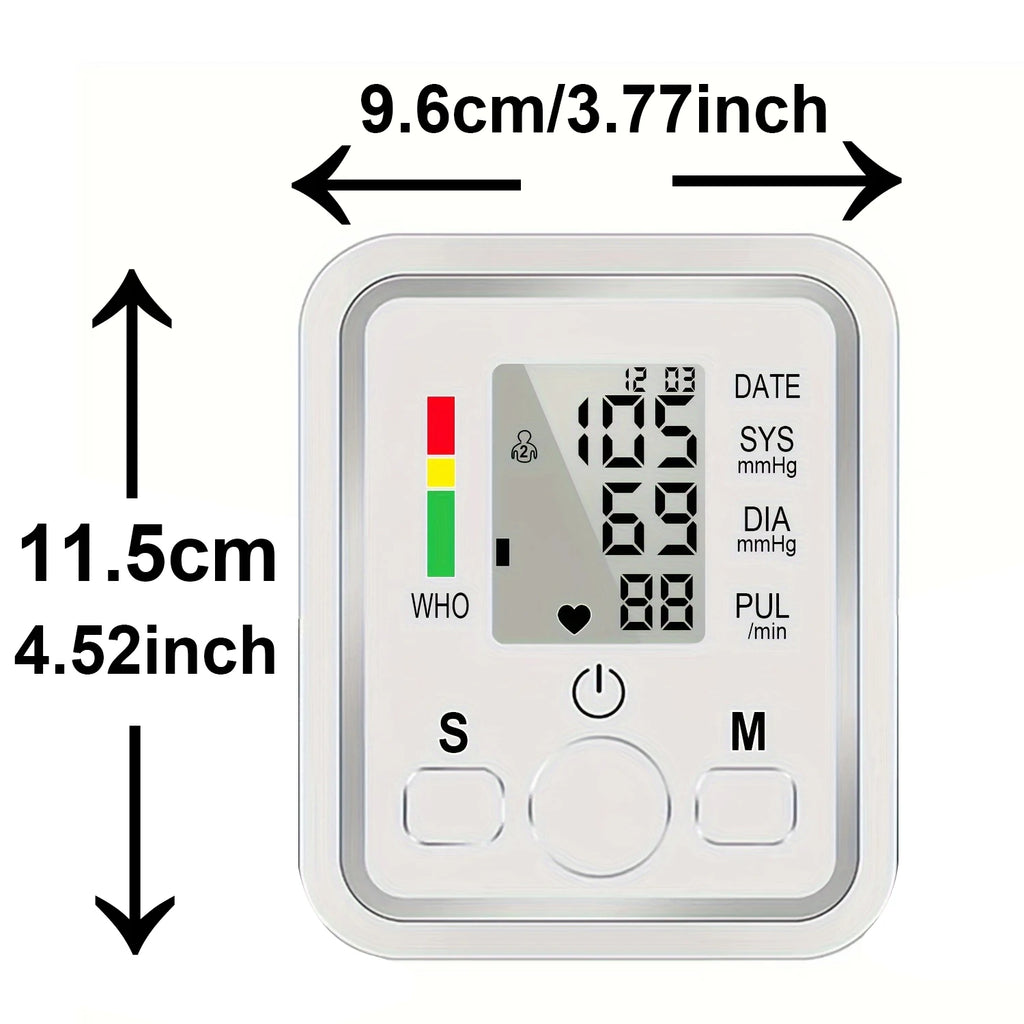 Tensiomètre Automatique Bras - Mesure Tension Artérielle Numérique Précis