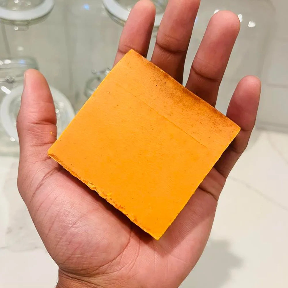 Savon Curcuma Citron Acide Kojic 100g - Éclaircissant Visage Corps