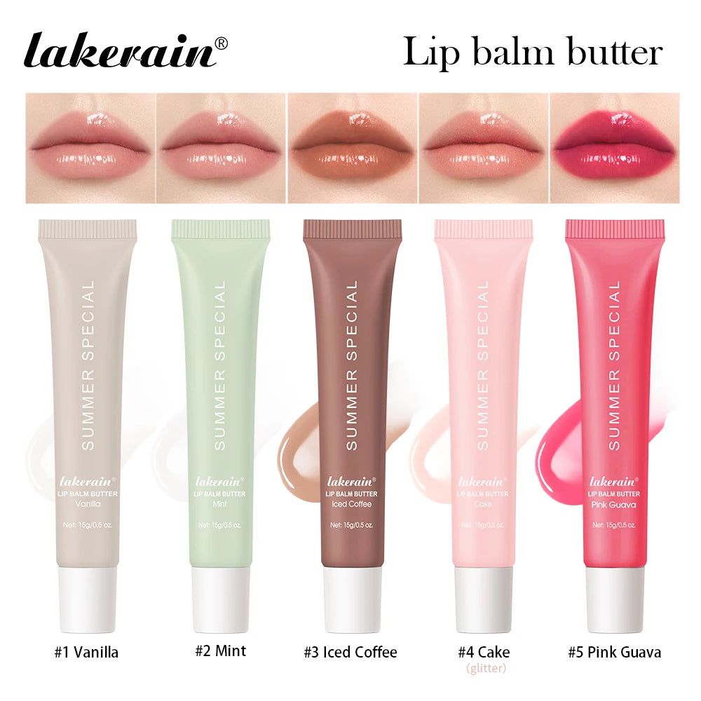 Baume à Lèvres Hydratant Parfumé - Gloss Miroir Vanille Menthe Café Cake
