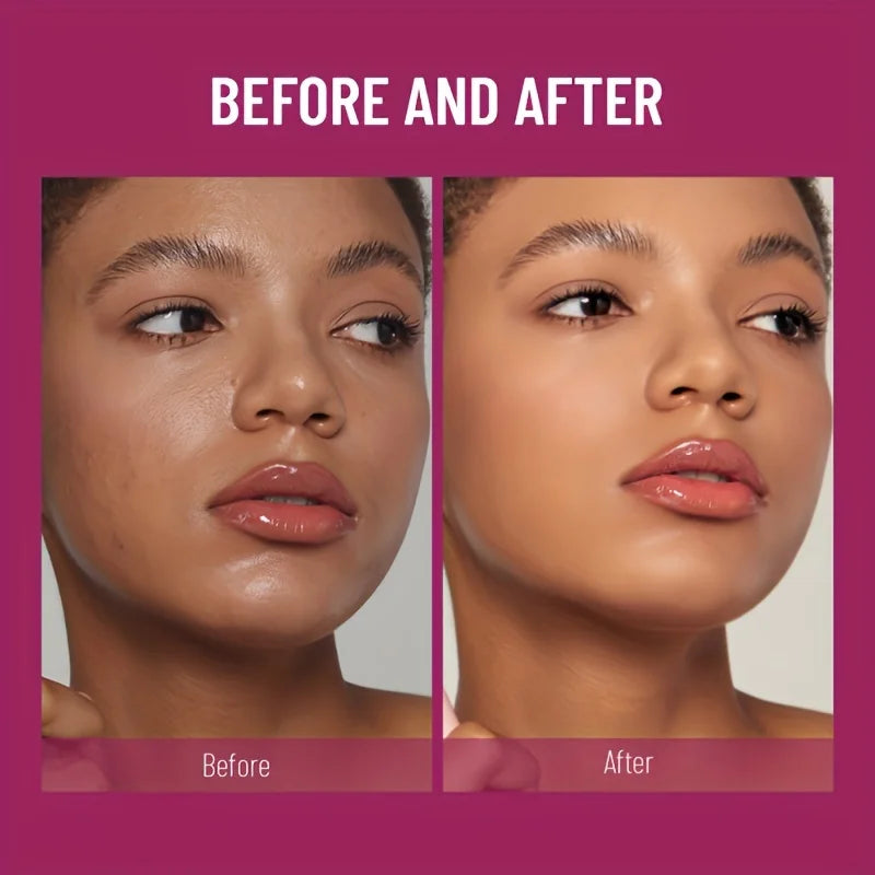 Anticerne Liquide Éponge Longue Tenue - Anti-Cernes Taches Acné Hydratant