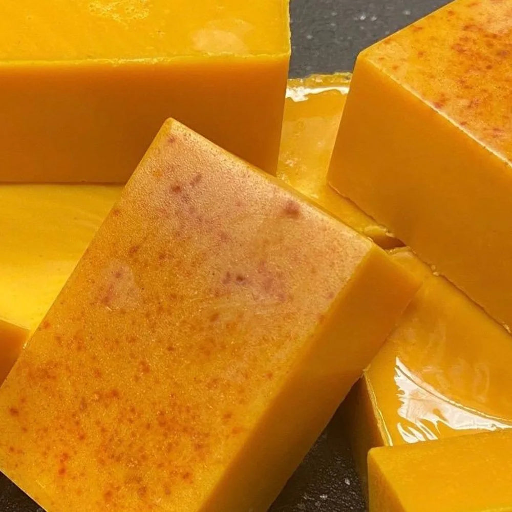 Savon Curcuma Citron Acide Kojic 100g - Éclaircissant Visage Corps