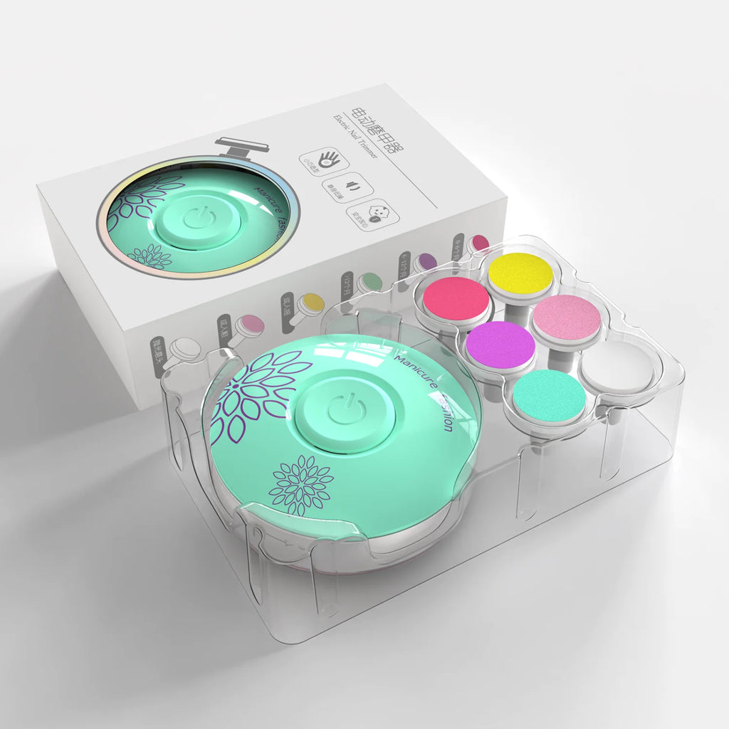 Coupe-Ongles Électrique pour Bébé - Kit Manucure Sécurisé Nouveau-né