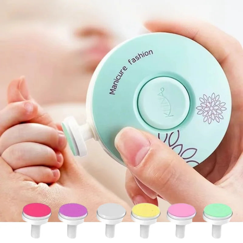 Coupe-Ongles Électrique pour Bébé - Kit Manucure Sécurisé Nouveau-né