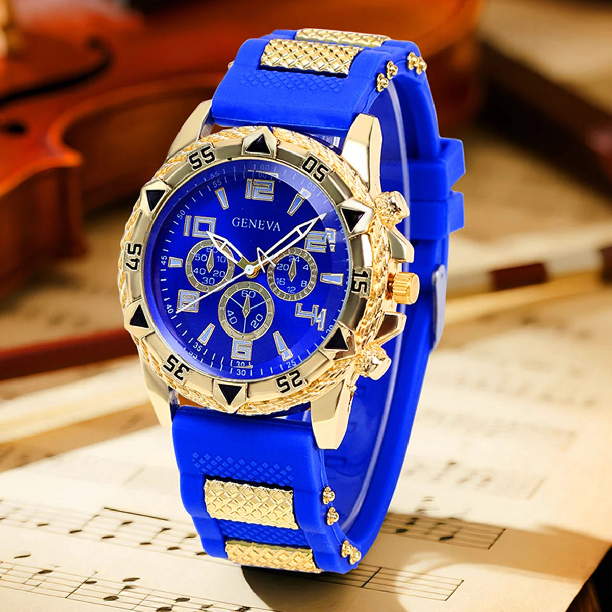 Coffret 2 Montres Homme Vintage - Acier Inoxydable + Silicone Quartz