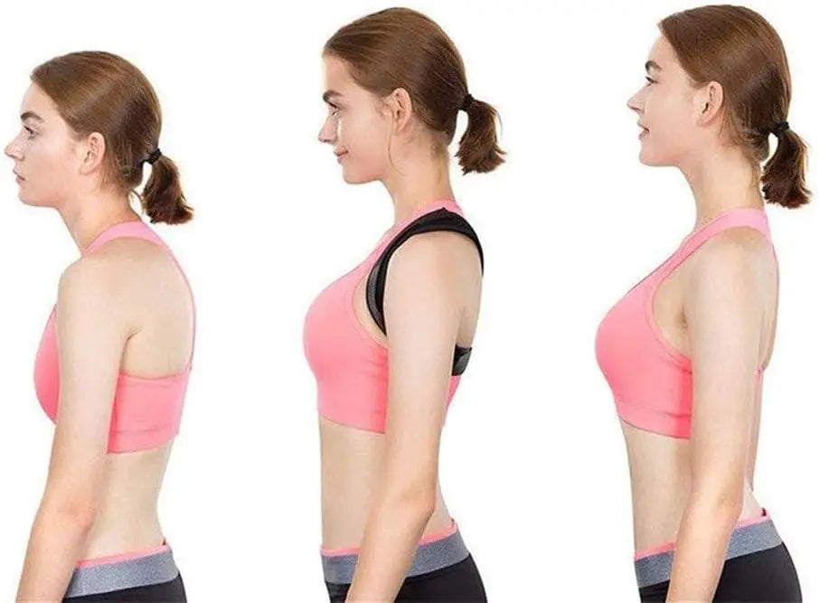 Correcteur de Posture Ajustable - Soutien Dos Épaules Clavicule Bureau Sport