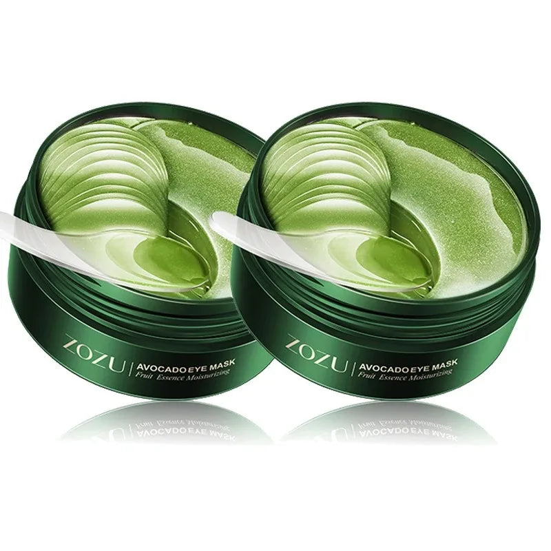Patchs Yeux Avocat Or 60/120 Pièces - Anti-Cernes Hydratant Anti-Rides