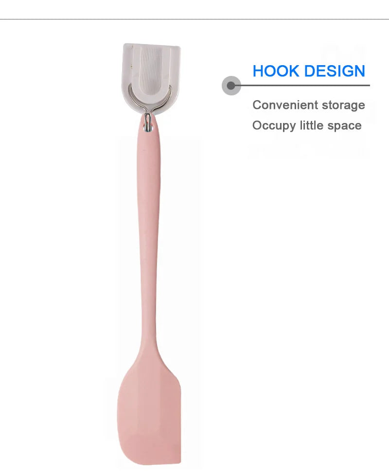 Spatule Silicone Pâtisserie - Anti-Adhésive Résistante Chaleur Cuisine