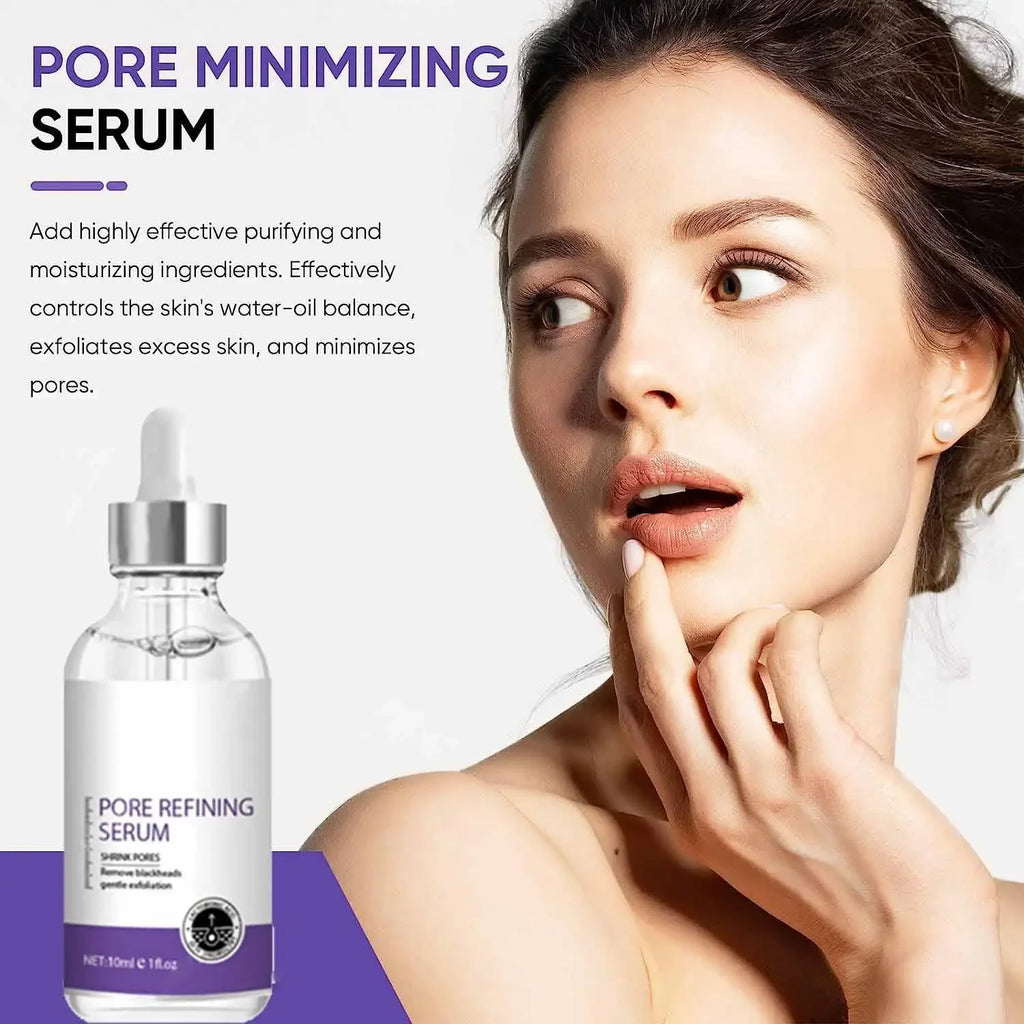Sérum Anti-Pores Visage - Resserre Pores Raffermit Peau Essence Beauté
