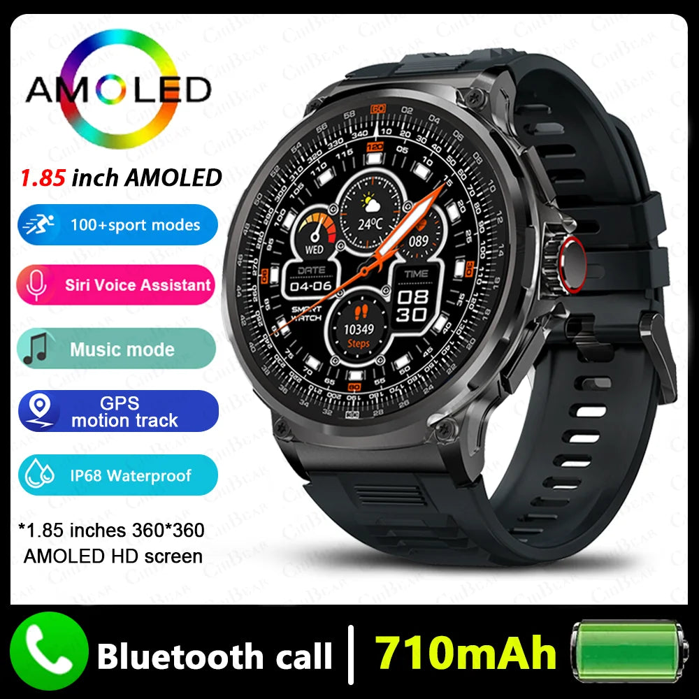 Smartwatch Xiaomi 2024 GPS 1.85" AMOLED - Montre Connectée Bluetooth Appels