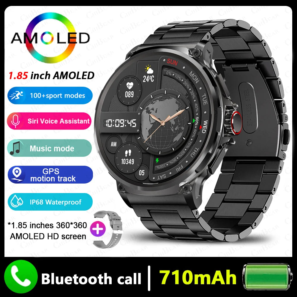 Smartwatch Xiaomi 2024 GPS 1.85" AMOLED - Montre Connectée Bluetooth Appels