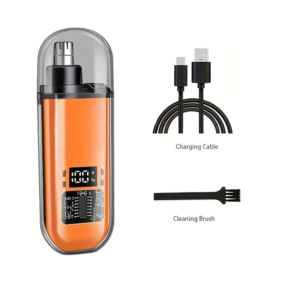 Tondeuse Nez Oreilles Électrique USB - Rechargeable Portable Homme Compact