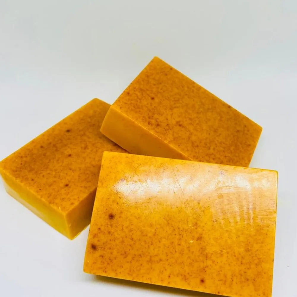 Savon Curcuma Citron Acide Kojic 100g - Éclaircissant Visage Corps