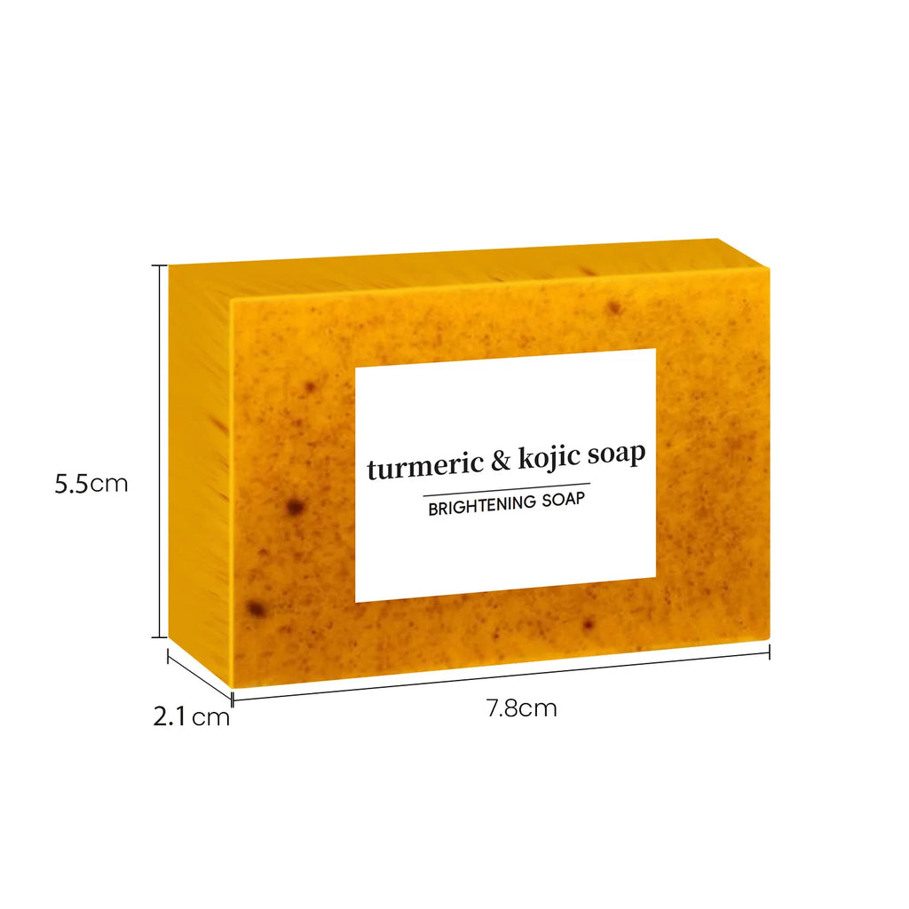 Savon Curcuma Citron Acide Kojic 100g - Éclaircissant Visage Corps