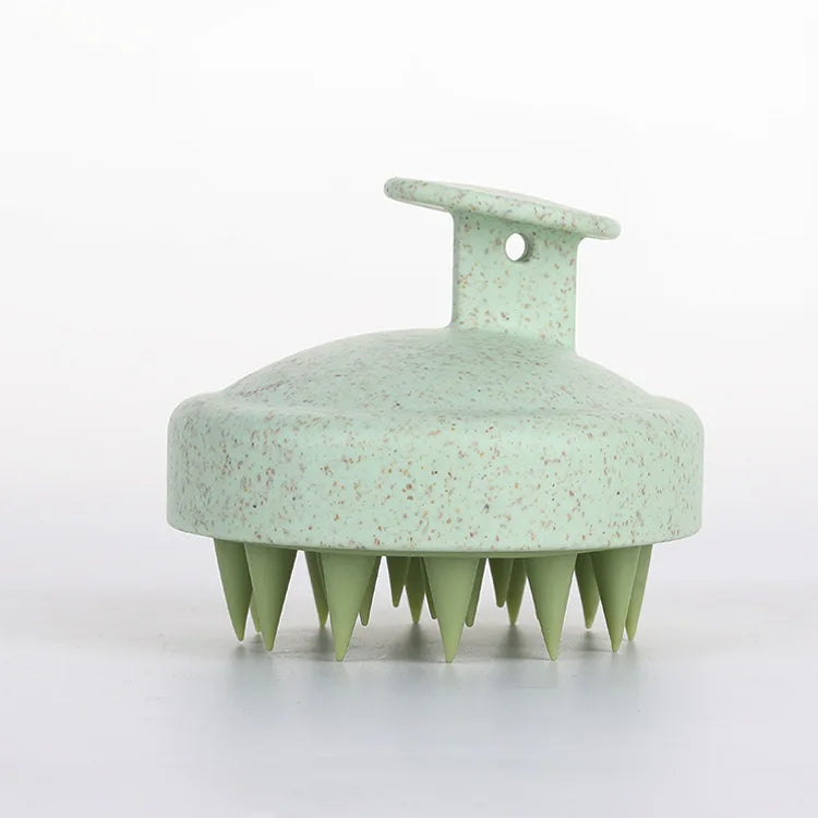 Brosse Shampooing Silicone - Massage Cuir Chevelu Douche Peigne Lavage