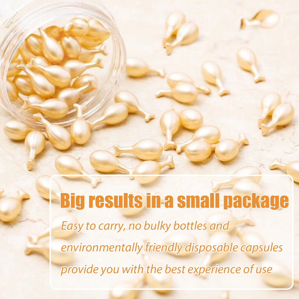 Capsules Collagène Visage 50pcs - Sérum Anti-Rides Acné Taches Raffermissant