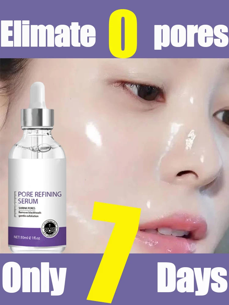 Sérum Anti-Pores Visage - Resserre Pores Raffermit Peau Essence Beauté