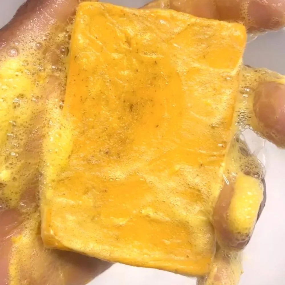 Savon Curcuma Citron Acide Kojic 100g - Éclaircissant Visage Corps