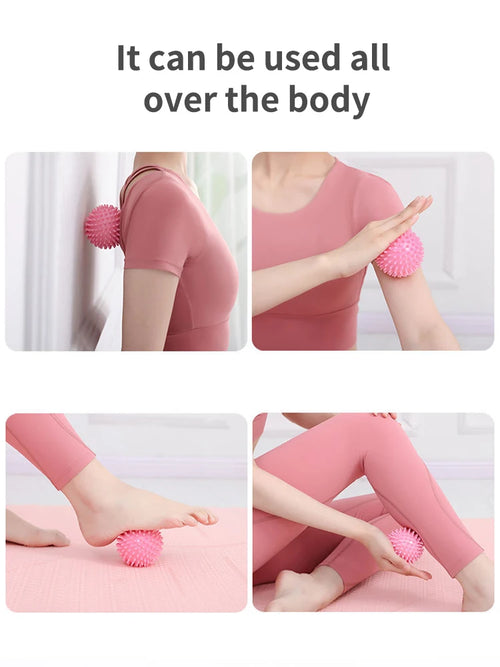 Balle de Massage Fascia - Relaxation Musculaire Yoga Fitness Cou Dos Pieds