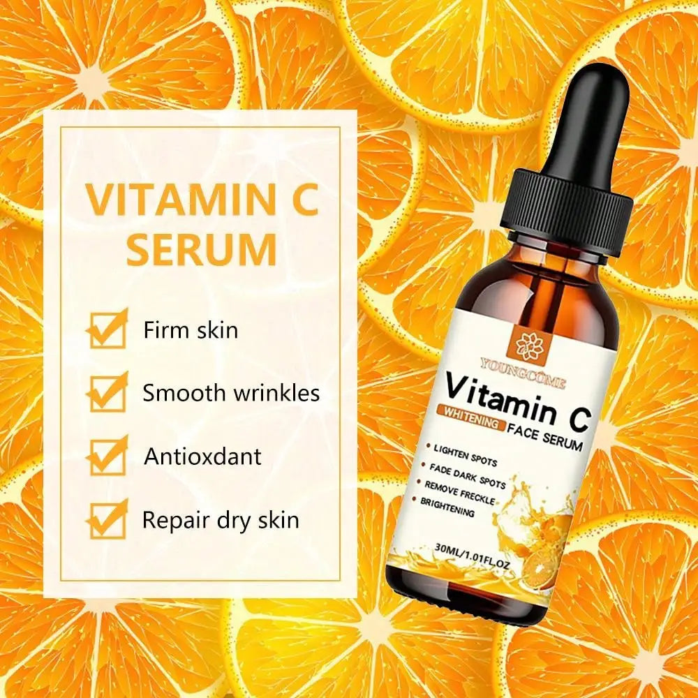 Essence Vitamine C Acide Hyaluronique - Anti-Taches Hydratant Anti-Âge Visage