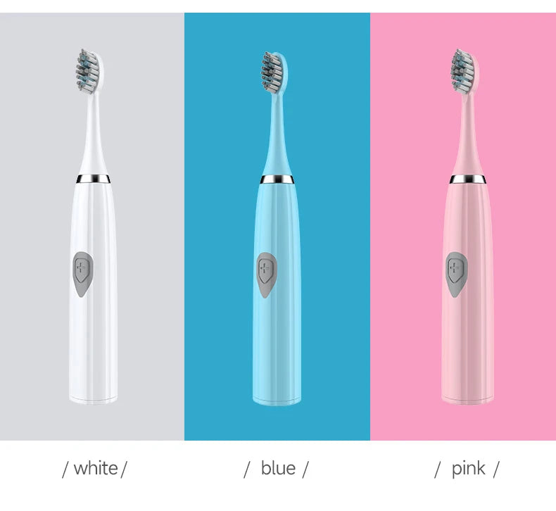 Brosse à Dents Électrique Adulte - Poils DuPont Doux IPX6 Étanche