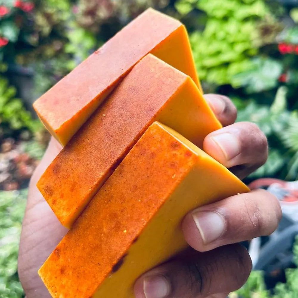 Savon Curcuma Citron Acide Kojic 100g - Éclaircissant Visage Corps